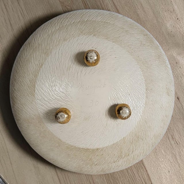 1950s Ceramic Bowl from Jacques Breugnot, 1950s For Sale - Image 5 of 8