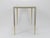 Brass & White Mirror Tables from Vereinigte Werkstätten, Germany, 1970s For Sale - Image 13 of 18