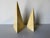 1980s 1980s Postmodern Tessellated Bone Pyramid Obelisk Sculptures – A Pair For Sale - Image 5 of 12