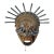 Original Southern Githic Folk Art Mask by Joel Huff Titled "The Ghost of Liberty's Past" For Sale
