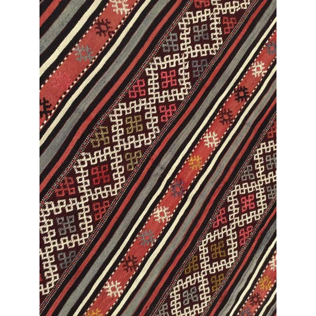 Tribal Kilim Rug - 62" X 92" For Sale - Image 4 of 8