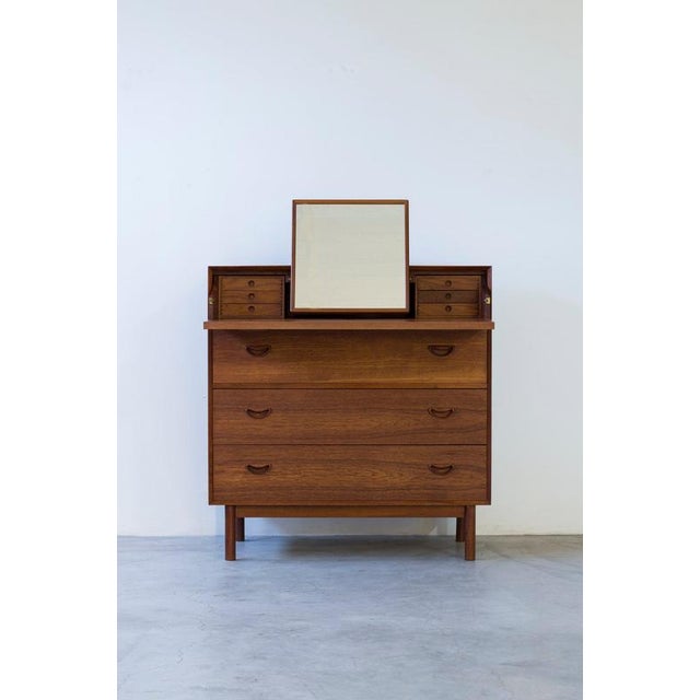 Fold Out Vanity Dresser by Hvidt & Mølgaard For Sale - Image 9 of 15