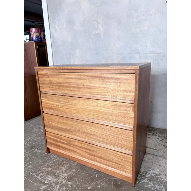 Contemporary Mid-Century Teak Chest of Drawers from Home Charm For Sale - Image 3 of 9