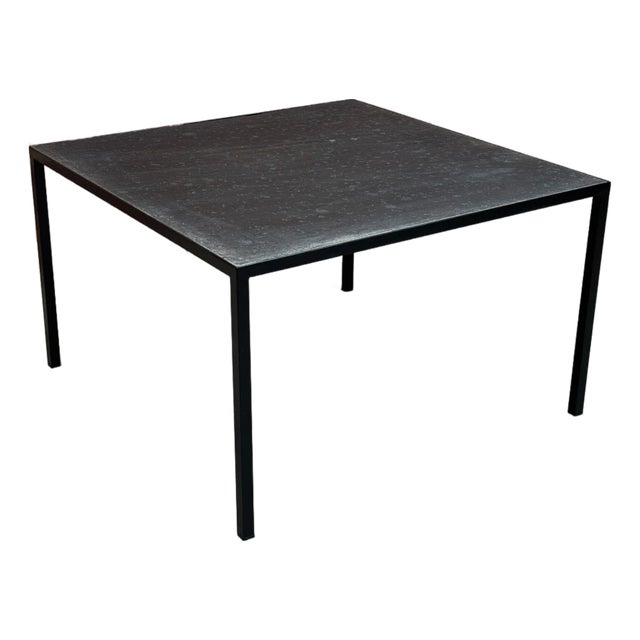 Vintage 1960's Steel & Slate Coffee Table by Floris Fiedeldij for Artimeta For Sale