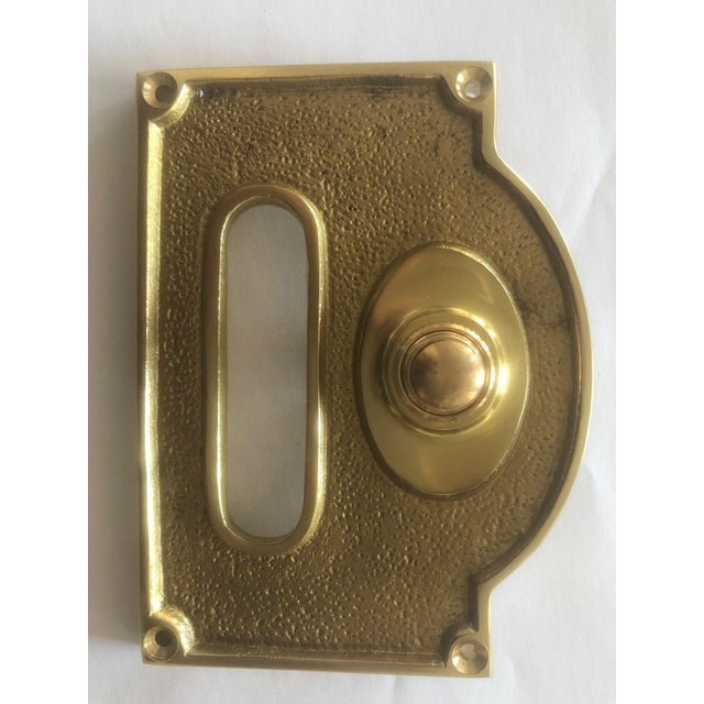 Contemporary 12 Volt Brass Door Bell by AZ HOME For Sale - Image 3 of 5