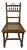 Henry II Oak Chair with Cane Seat, Rattan Carved Wood Side Chair For Sale