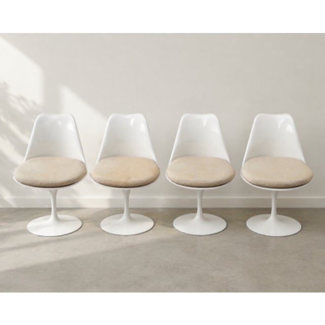 Tulip Swivel Chairs by Eero Saarinen for Knoll International, 1980s, Set of 4 For Sale - Image 12 of 12