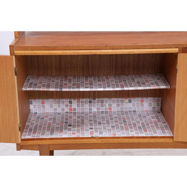 Mid-Century Teak Bookcase with Drawers For Sale - Image 10 of 17
