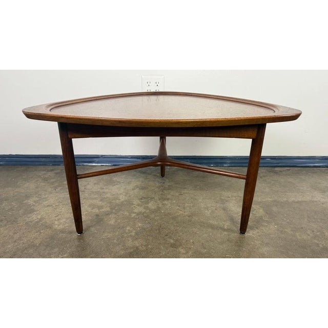 Sculptural Walnut Coffee Table, Danish Modern, 1950s Design For Sale - Image 13 of 17