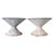 Wonderfully weathered Pair of Willy Guhl "Diabolo" Off-Kilter Planters. Willy Guhl was an influential Swiss designer for...
