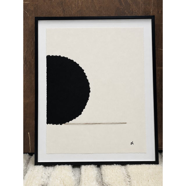 Rh John Mayberry "Stage Fright" – Framed Fine Art | Print Black Frame | Archival Fine Art Print | Contemporary Abstract Expressionism For Sale - Image 16 of 16