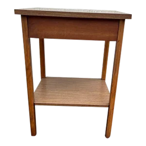 Mid 20th Century Mid Century Modern 2 Tier Side Table