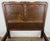 Brown Vintage French Louis XVI Style Oak Single Bed Frame with Carved Headboard For Sale - Image 8 of 14
