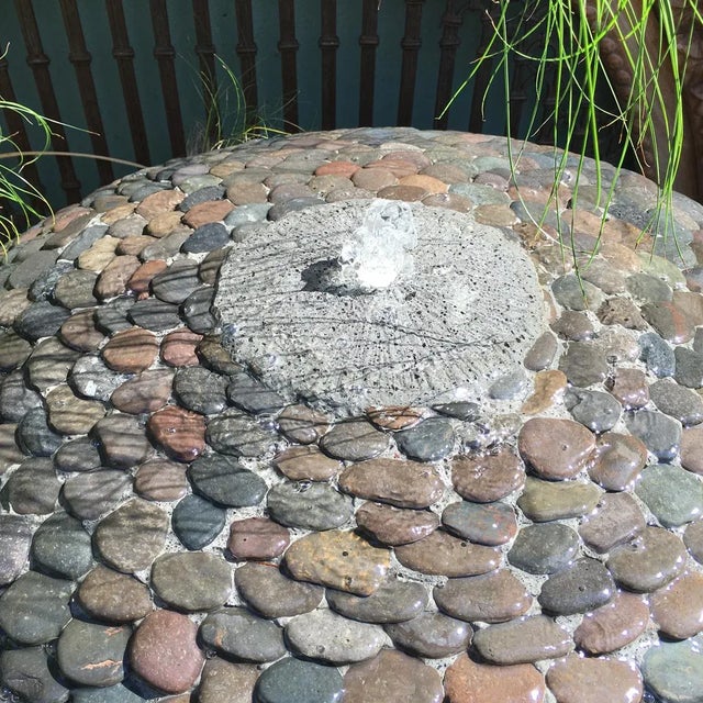 Large Pebble Ball Fountain For Sale In Los Angeles - Image 6 of 6