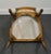 Brown High End Vintage Solid Cherry Italian Neoclassical Regency Revival Dining Arm Chair For Sale - Image 8 of 8