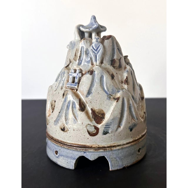 Korean Ceramic Scholar Brush Rest Joseon Dynasty For Sale - Image 16 of 18