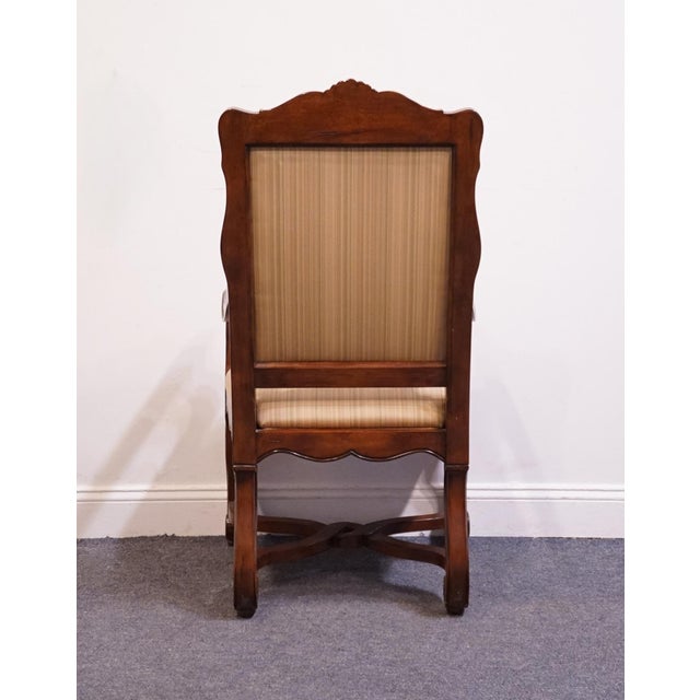 Hekman Furniture Cherry Louis XV French Provincial Contemporary Style Dining Arm Chair 7-2225 For Sale In Kansas City - Image 6 of 11