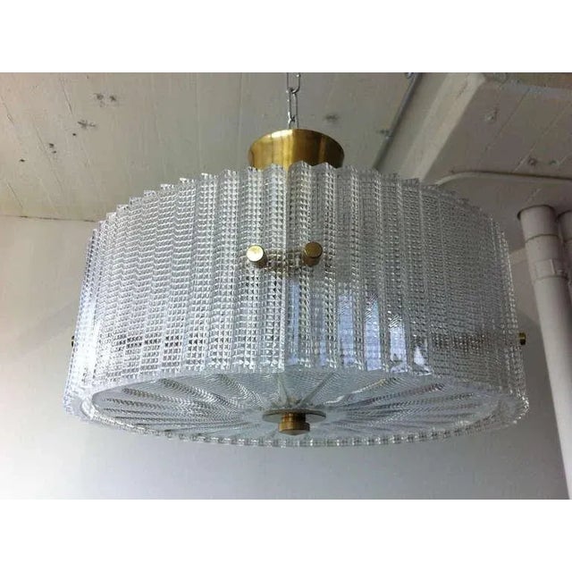 Mid-Century Modern Pendant by Carl Fagerlund for Orrefors For Sale - Image 3 of 7