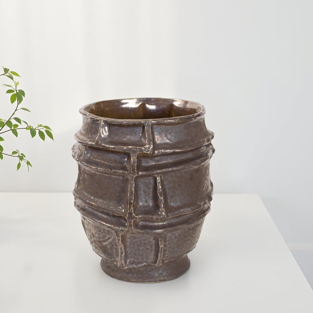 Fossil Ridge Vase Small For Sale - Image 9 of 10