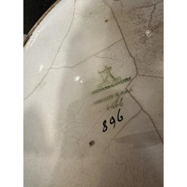 Ceramic Umbrella Stand from Richard Ginori, 1945 For Sale - Image 7 of 8