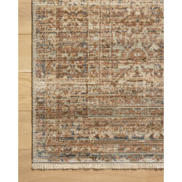 2020s Amber Lewis x Loloi Molly Natural / Denim 11'-6" x 15'-6" Area Rug For Sale - Image 5 of 8