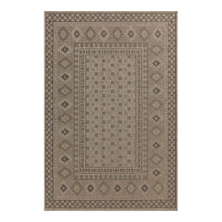 Chris Loves Julia x Loloi Providence Dove / Charcoal 6'-3" x 9'-2" Area Rug For Sale