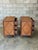 1980s Vintage British Colonial Style Burnt Bamboo and Rattan Chests / Dressers- A Pair For Sale - Image 9 of 12