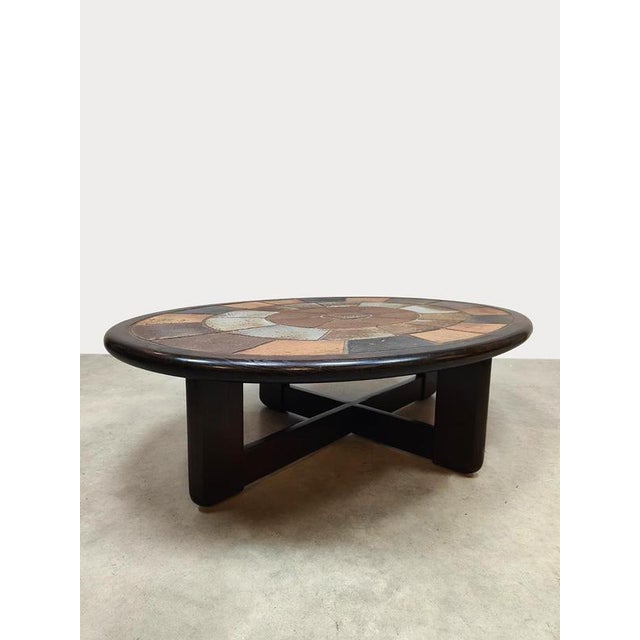 Tue Poulsen Vintage Danish Coffee Table by Tue Poulsen for Haslev Møbelsnedkeri, 1960s For Sale - Image 4 of 8