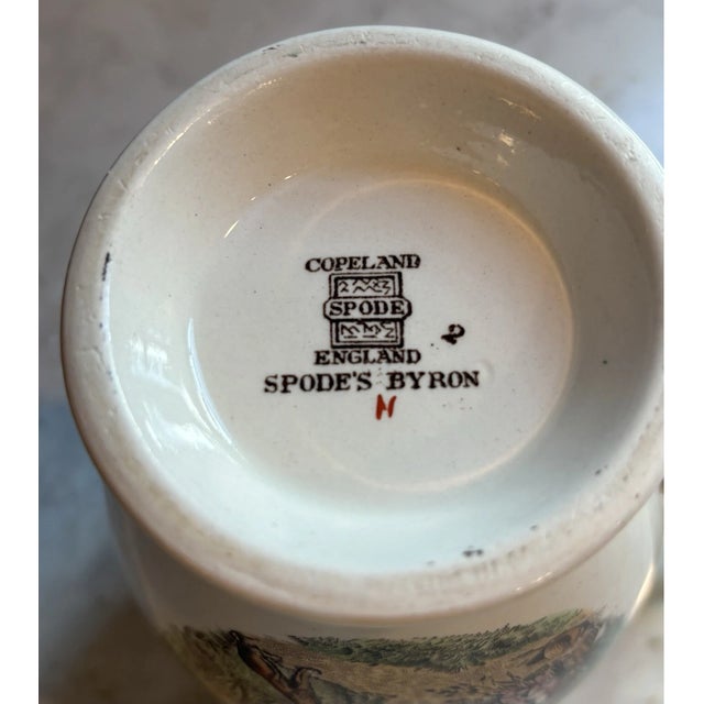 Spode Vintage Mid-Century Modern Copeland Spode Byron Pitcher For Sale - Image 4 of 6