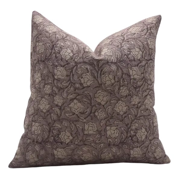 Fabdivine Block Print Pillow Cover 22x22 Inch -Amritvela For Sale