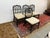 Design Plus Gallery presetns a Set of Four Organic Modern Cathedral Dining Chairs from McGuire. This iconic set chairs...