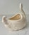 Vintage White Ceramic Swan Vase Planter For Sale - Image 12 of 14