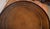 1900s Vanleigh Co. Ny English Chippendale Mahogany & Leather Top Round Center Table / Hall Table For Sale - Image 16 of 17