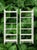 Fabulous vintage Baker furniture, classic white with green details the perfect vintage display cases/ étagères, each...