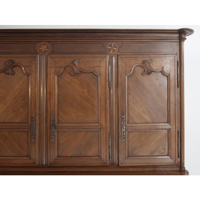 Large French Buffet Cabinet For Sale - Image 12 of 18
