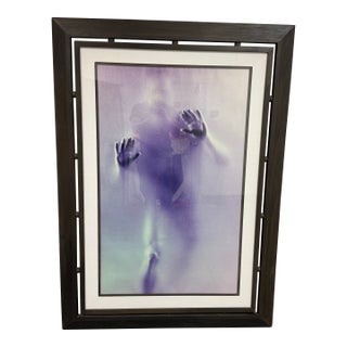 Contemporary Blurred Male Figural Framed Print For Sale