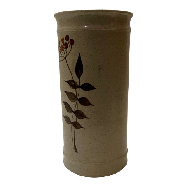 Vintage Flower Vase by Kähler Pottery For Sale