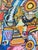Late 20th Century Folk Art Wild World Painting For Sale - Image 4 of 5