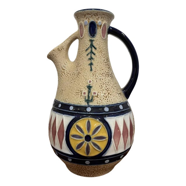 Ceramic Pitcher Vase by Stellmacher & Kessel, 1920s For Sale