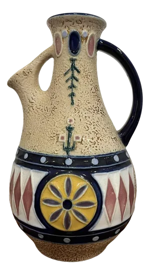 Ceramic Pitcher Vase by Stellmacher & Kessel, 1920s