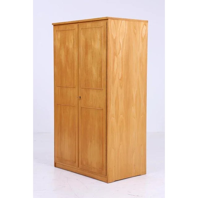 Narrow Mid-Century Wardrobe or Linen Cupboard from WKS For Sale - Image 10 of 18
