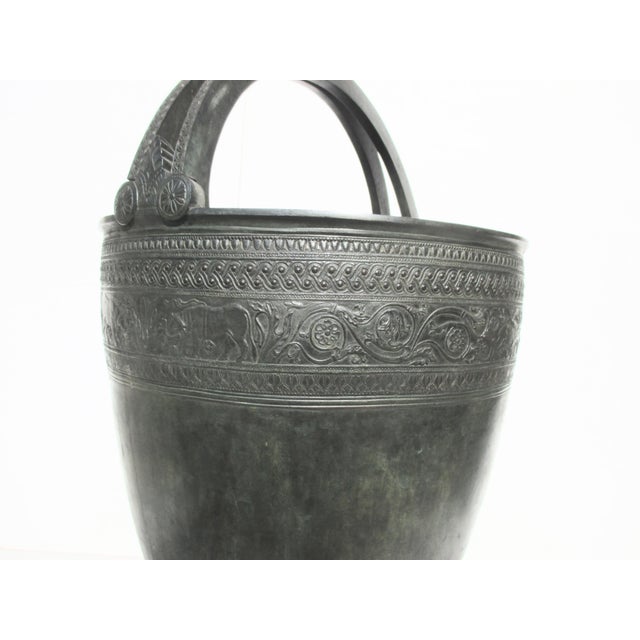 Grand Tour Large Bronze Situla From Pompeii Model in Naples Museum of Archaeology Very finely cast bronze. Thick walls and...