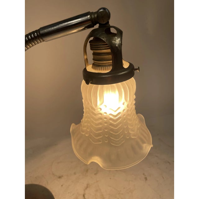 Mid-Century Modern Folding Table Lamp, 1950s For Sale - Image 3 of 9