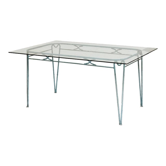 Mid Century Patio Table For Sale