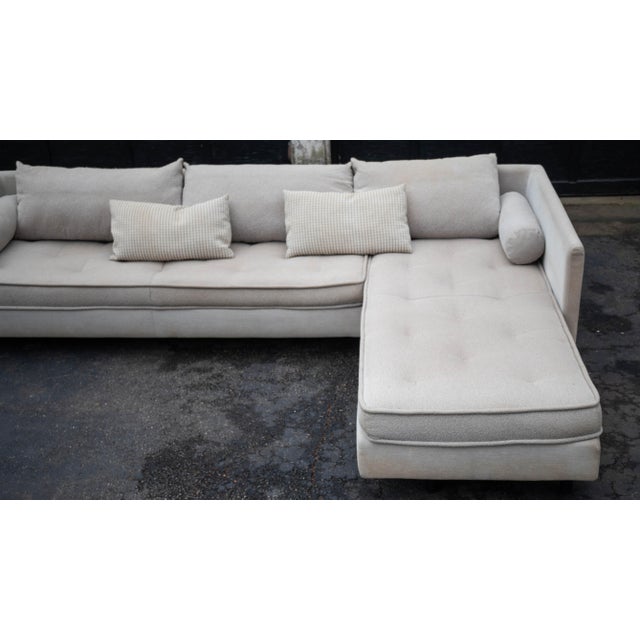Textile Ligne Roset Nomade Sectional Sofa - Two Pieces For Sale - Image 7 of 18