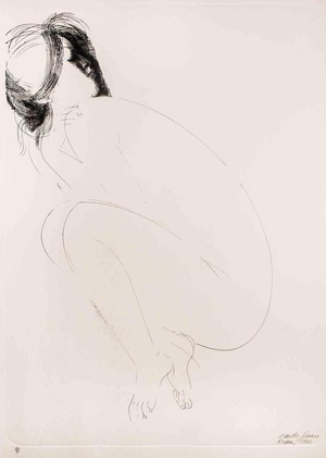 Emilio Greco, Malgari Edition of 90, 1972, Etching