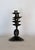 Vintage Mexican Tin Metal Candelabra For Sale - Image 4 of 5