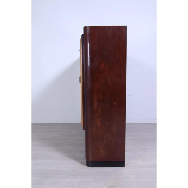 Art Decò Mobile Bar With Swivel Door, 1940s For Sale - Image 9 of 18