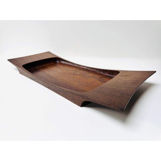 Dansk Mid-Century Dansk Wenge Wood Serving Tray by Jens Quistgaard For Sale - Image 4 of 15