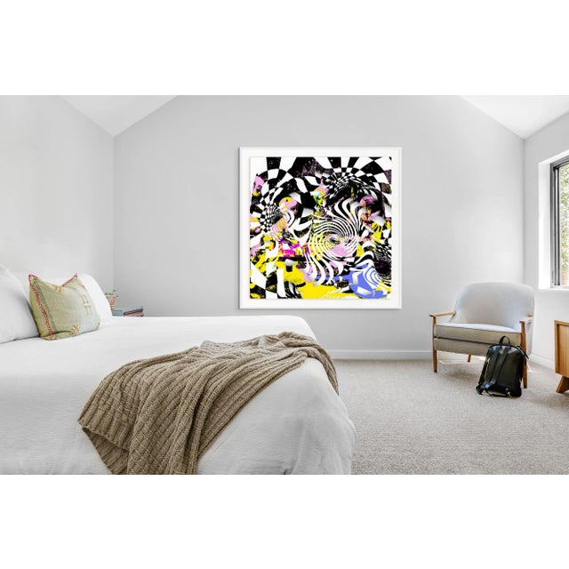 2020s 43' X 43' - 'Feast' #1 - Framed Contemporary Extra Large Limited Edition Print by Diane Grant Studio For Sale - Image 5 of 10